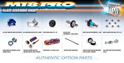XRAY M18 PRO LiPo - 4WD SHAFT DRIVE 1/18 MICRO CAR - RC Hobby Product