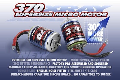 XRAY MICRO MOTOR 370 SUPERSIZE - RC Hobby Product