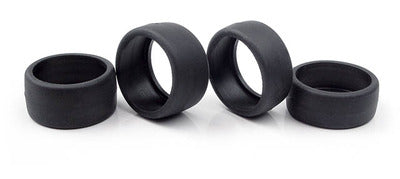 RUBBER TIRES + INSERTS, F+R (40DEG) - RC Hobby Product