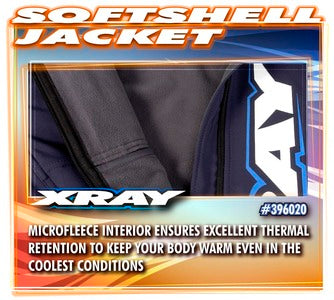 XRAY HIGH-PERFORMANCE SOFTSHELL JACKET (XL) - RC Hobby Product