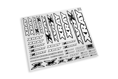 XRAY STICKER FOR BODY - WHITE - RC Hobby Product