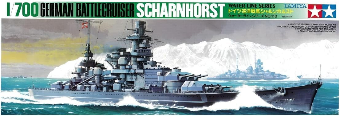 1/700 German Battle Cruiser Scharnhorst