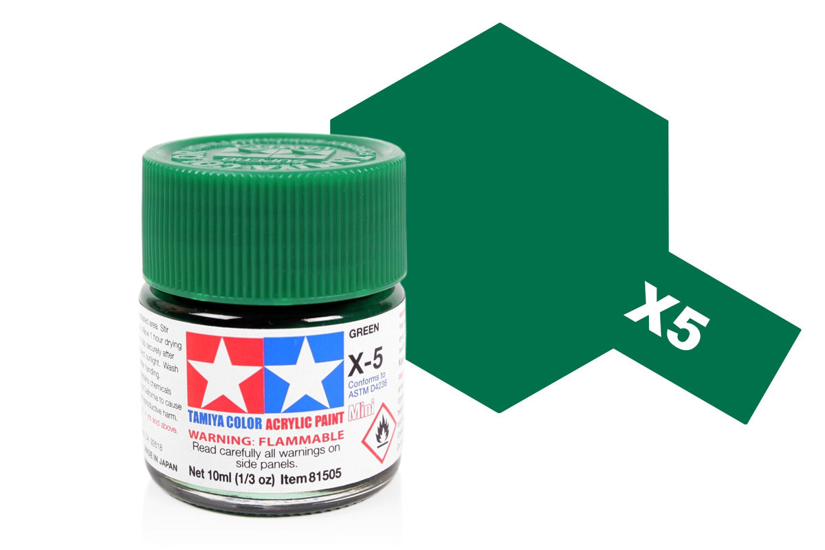 Acrylic Mini X-5 Green