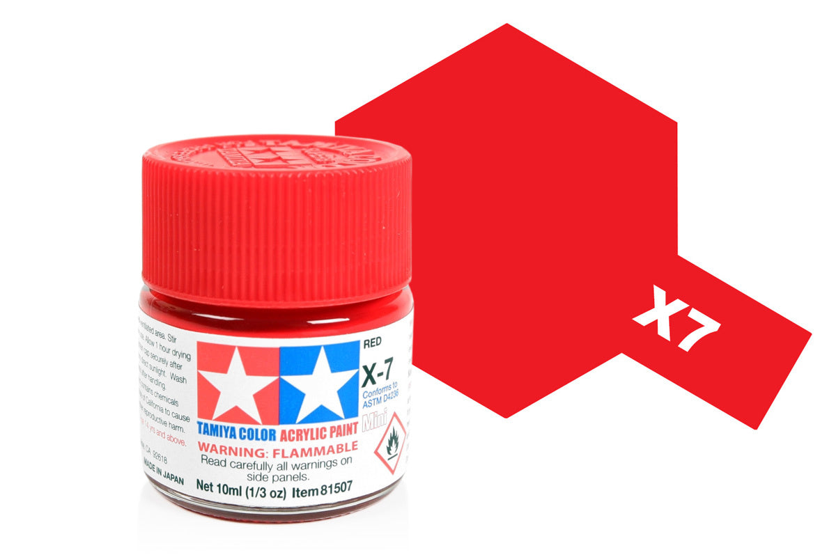 Acrylic Mini X-7 Red