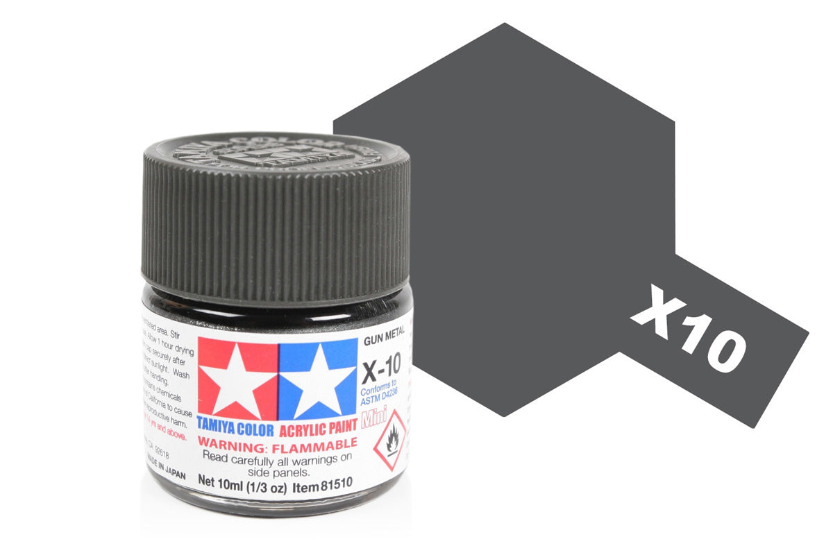 Acrylic Mini X-10 Gun Metal