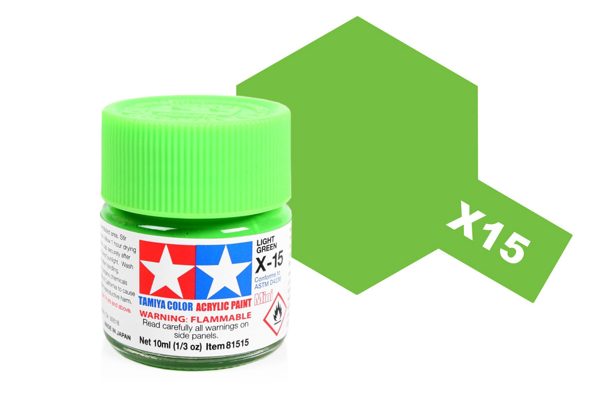 Acrylic Mini X-15 Light Green