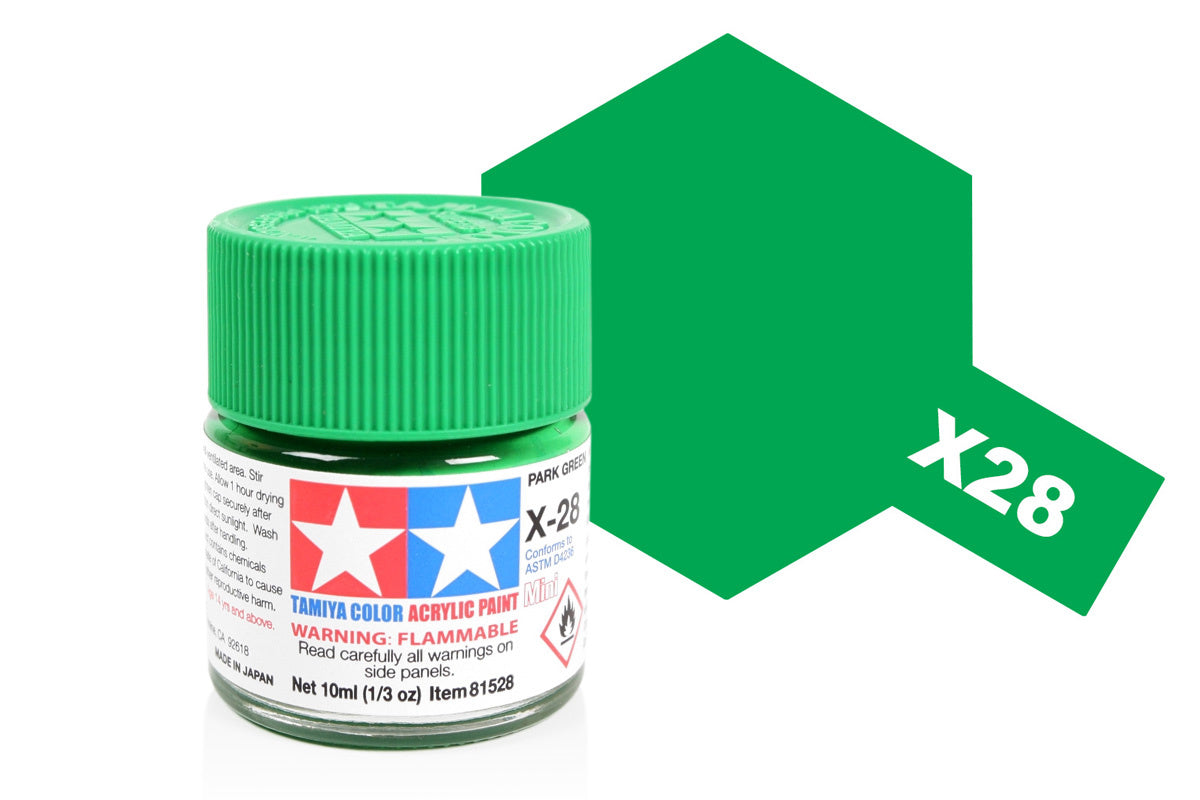Acrylic Mini X-28 Park Green