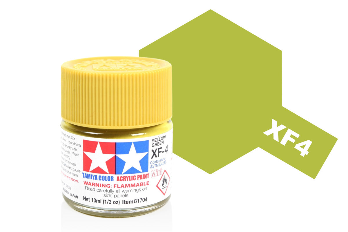 Acrylic Mini XF-4 Yellow Green
