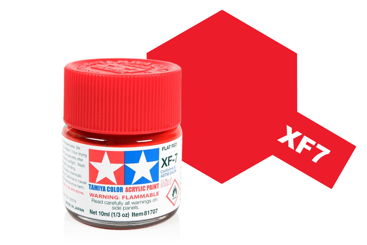 Acrylic Mini XF-7 Flat Red