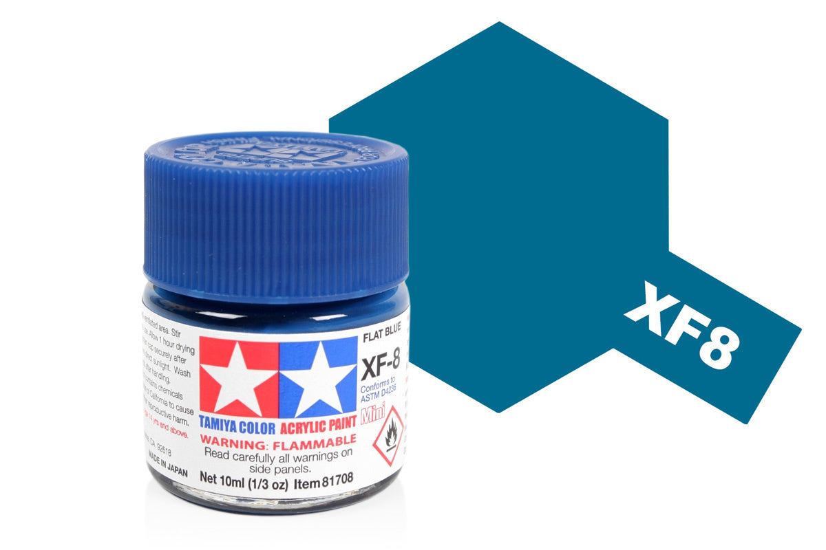 Acrylic Mini XF-8 Flat Blue