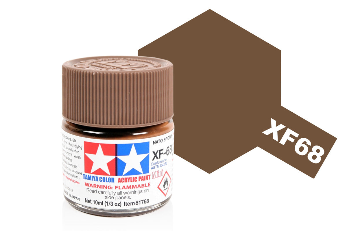 Acrylic Mini XF-68 NATO Brown