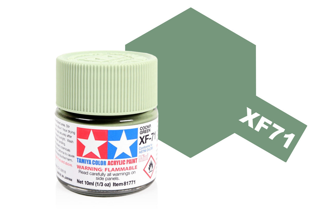 Acrylic Mini XF-71 Cockpit Green