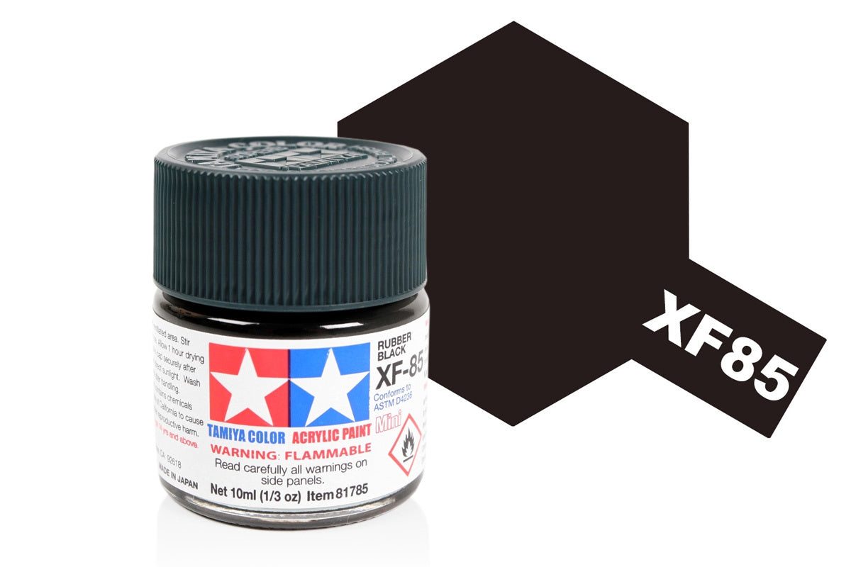 Acrylic Mini XF-85 Rubber Black