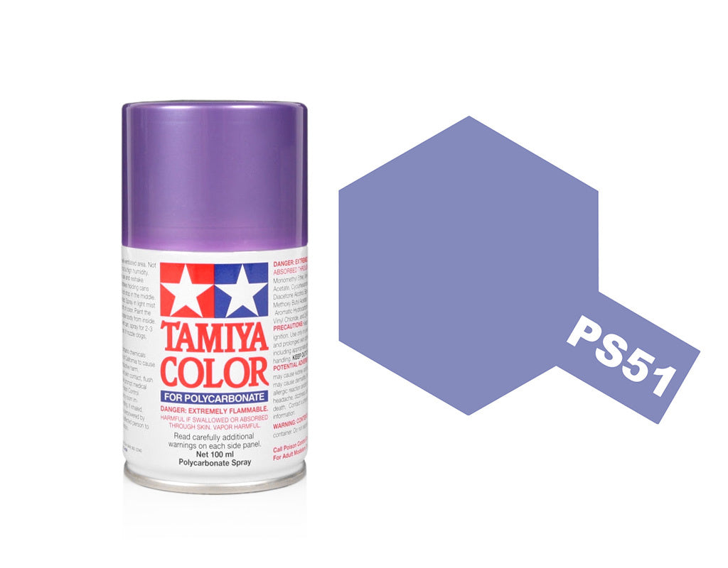 PS-51 Purple Anodised Aluminium