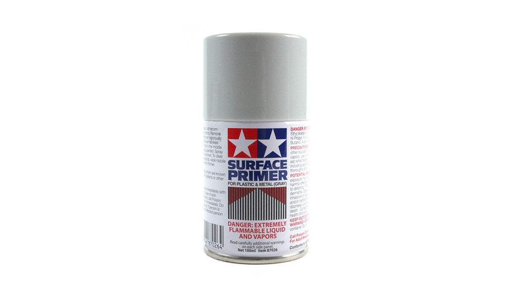 Surface Primer for Plastic & Metal (Grey)