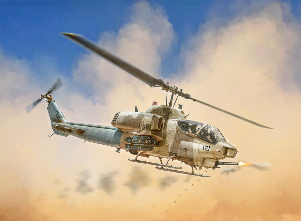 Bell AH-1W SuperCobra Attack Helicopter