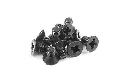 SCREW PHILLIPS M 2.5x4  (10) - RC Hobby Product
