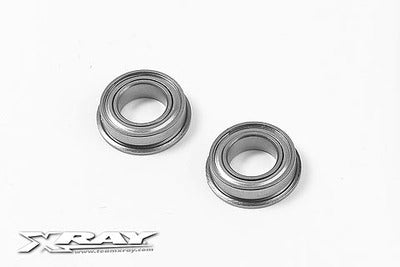 BALL-BEARING 8x14x4 FLANGED - STEEL SEALED - OIL (2) - RC Hobby Product