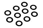 WASHER S 5.3x7.8x0.5  (10) - RC Hobby Product