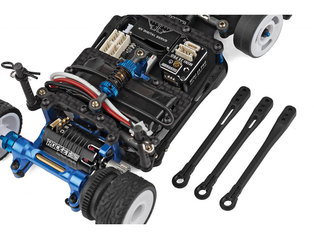 TEAM ASSOCIATED RC28R TEAM KIT WITH RADBODY MAKO X & WHEEL/TYRES