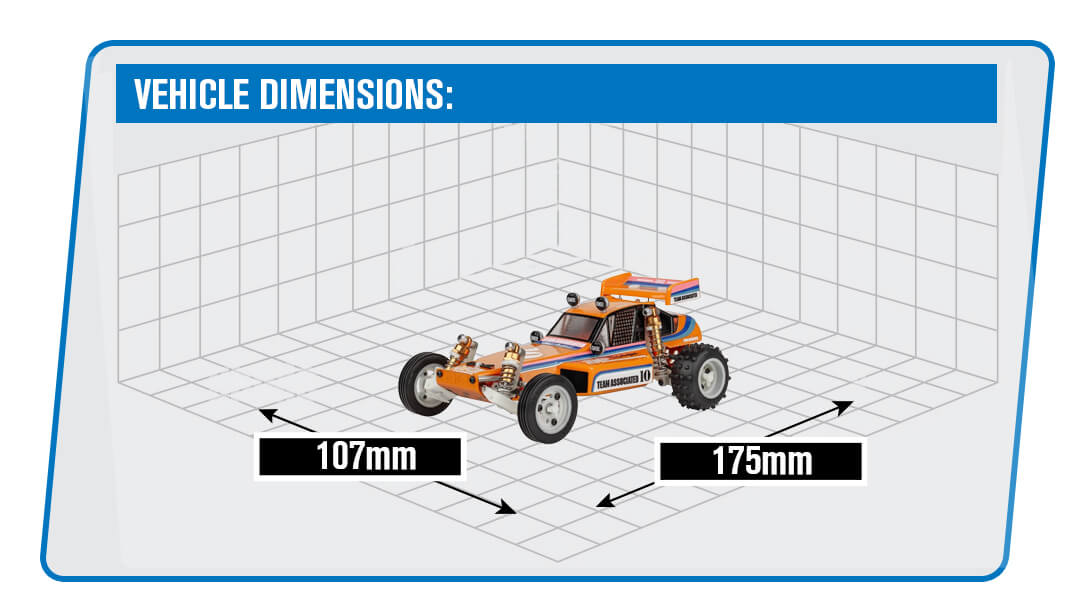 TEAM ASSOCIATED RC10 MODEL 24 CLASSIC BUGGY KIT