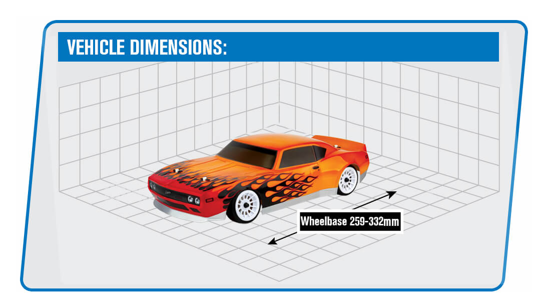 TEAM ASSOCIATED DC10 DRIFT 'CLASSIC' CAR KIT
