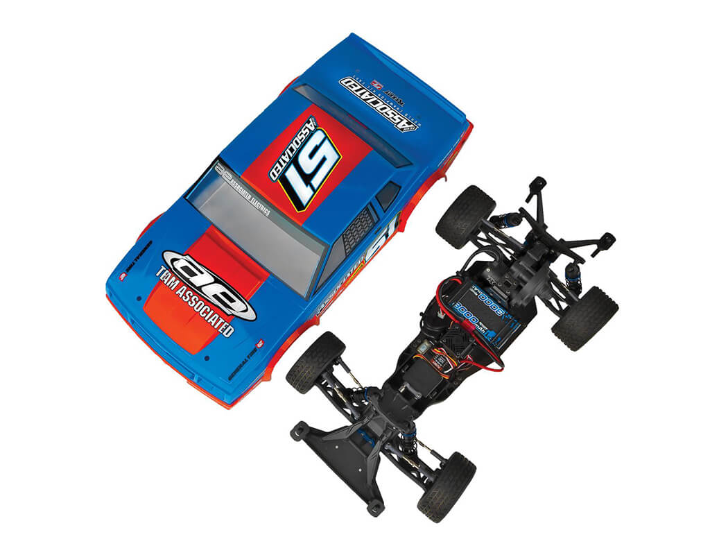 TEAM ASSOCIATED SR10M STREET STOCK DIRT OVAL BRUSHLESS RTR