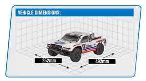 TEAM ASSOCIATED PRO2 SC10SW SHORT COURSE TRUCK RTR - WHITE
