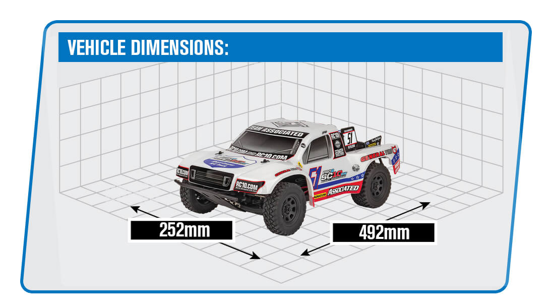 TEAM ASSOCIATED PRO2 SC10SW SHORT COURSE TRUCK RTR - WHITE