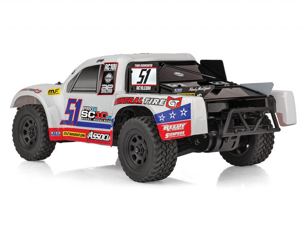 TEAM ASSOCIATED PRO2 SC10SW SHORT COURSE TRUCK RTR - WHITE