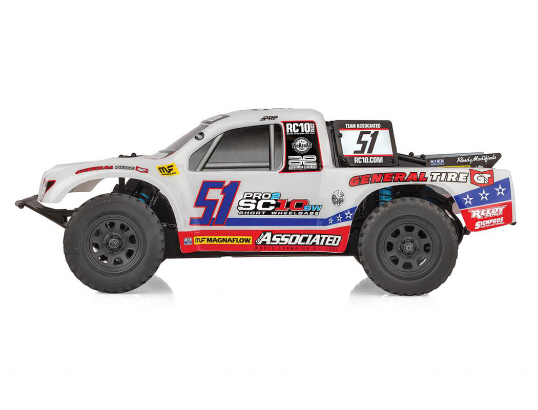 TEAM ASSOCIATED PRO2 SC10SW SHORT COURSE TRUCK RTR - WHITE