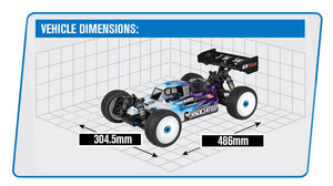 TEAM ASSOCIATED RC8B4.2 TEAM KIT 1/8 NITRO BUGGY