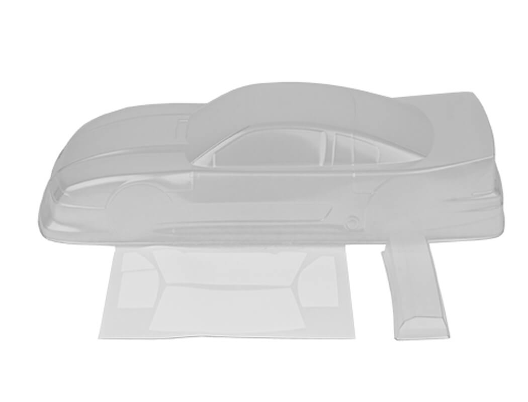 TEAM ASSOCIATED RC10DS TRANS AM BODYSHELL CLEAR