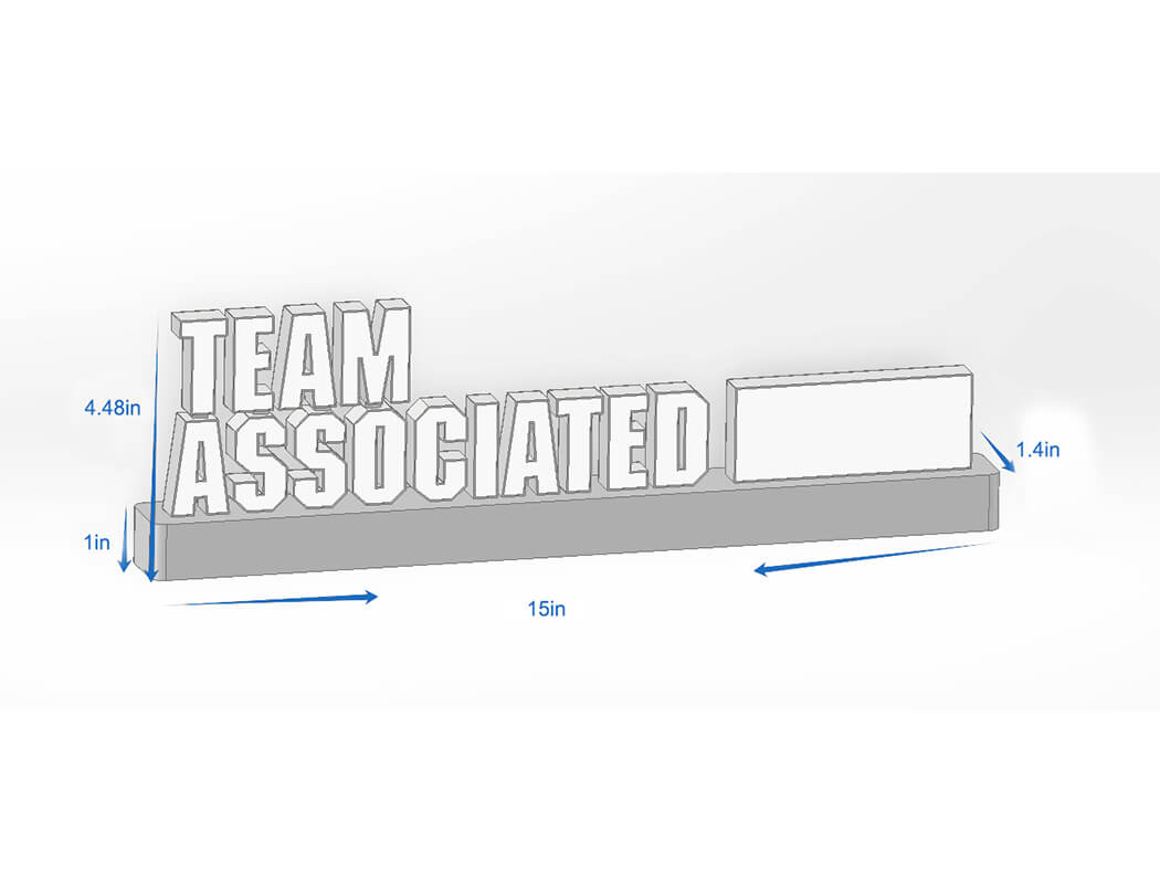 TEAM ASSOCIATED DISPLAY LIGHT