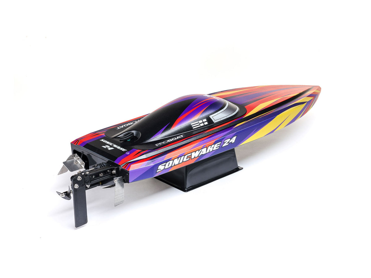 Sonicwake 24" Self-Righting Brushless Deep-V RTR, Red