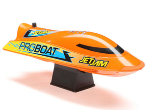 Jet Jam V2 12" Self-Righting Pool Racer Brushed RTR, Orange