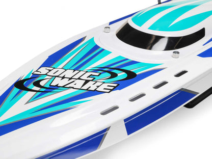 Sonicwake 36" Self-Righting Brushless Deep-V RTR, White