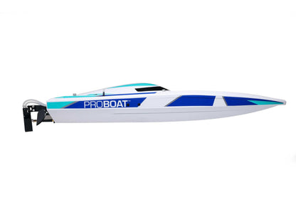 Sonicwake 36" Self-Righting Brushless Deep-V RTR, White