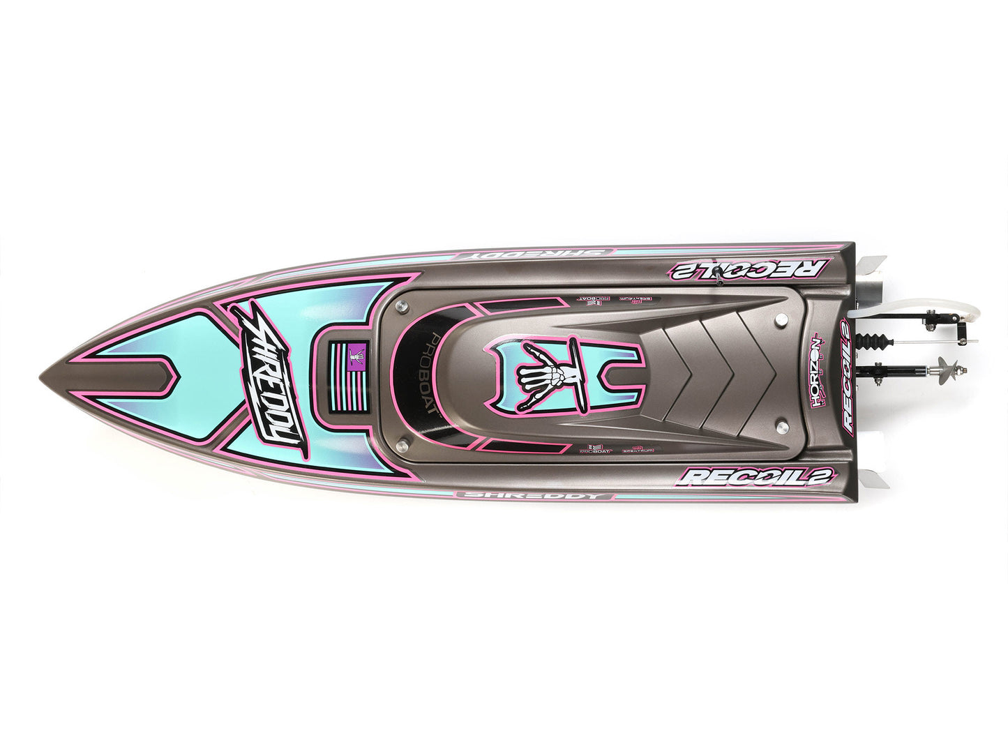 Recoil 2 V2 26" Self-Righting Brushless Deep-V RTR, Shreddy