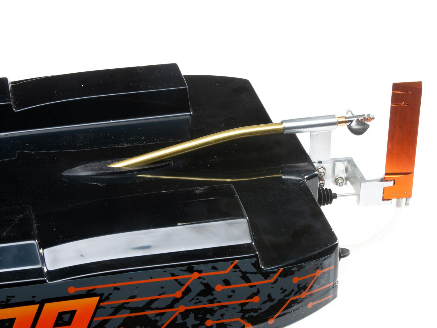 Blackjack 42" 8S Brushless Catamaran RTR: Black/Orange