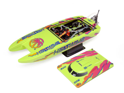 Blackjack 24" V2 Catamaran Brushless: RTR, Heat Wave Visual