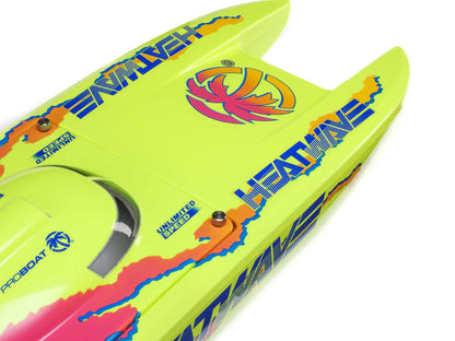 Blackjack 24" V2 Catamaran Brushless: RTR, Heat Wave Visual