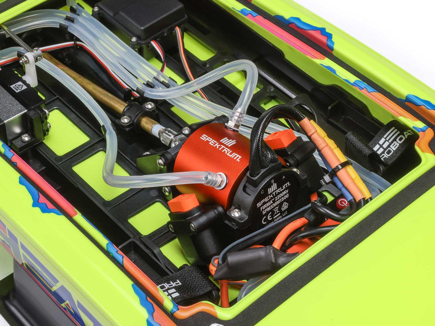 Blackjack 24" V2 Catamaran Brushless: RTR, Heat Wave Visual