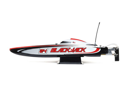 Blackjack 24" V2 Catamaran Brushless: RTR, Vegas Offshore