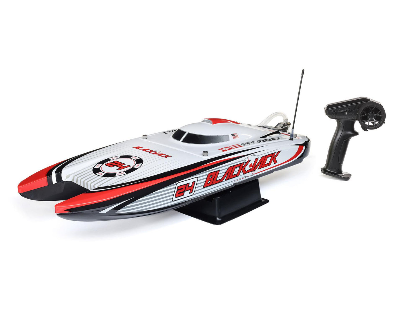 Blackjack 24" V2 Catamaran Brushless: RTR, Vegas Offshore