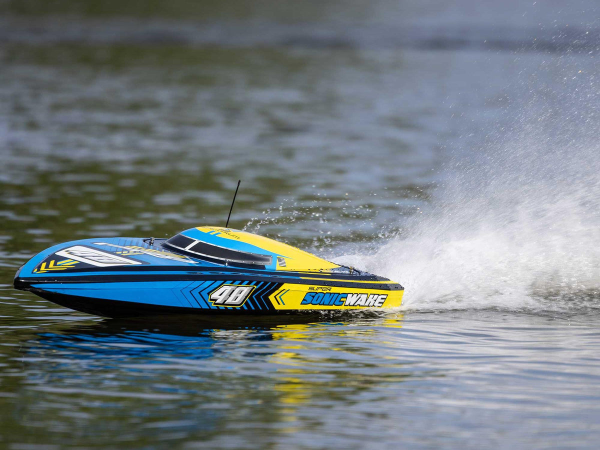 Super Sonicwake 48" 8S Self-Righting Brushless Deep-V RTR
