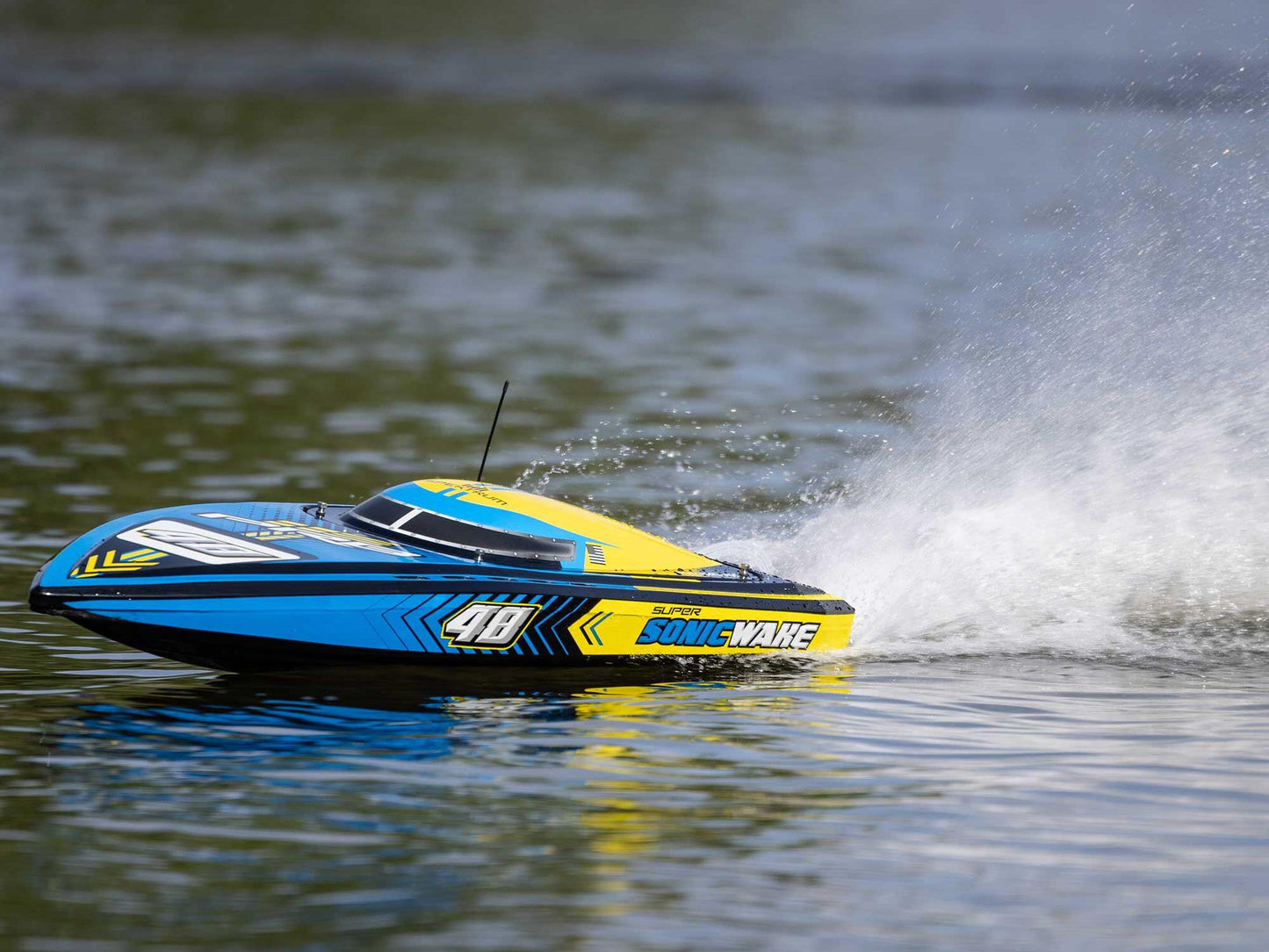 Super Sonicwake 48" 8S Self-Righting Brushless Deep-V RTR