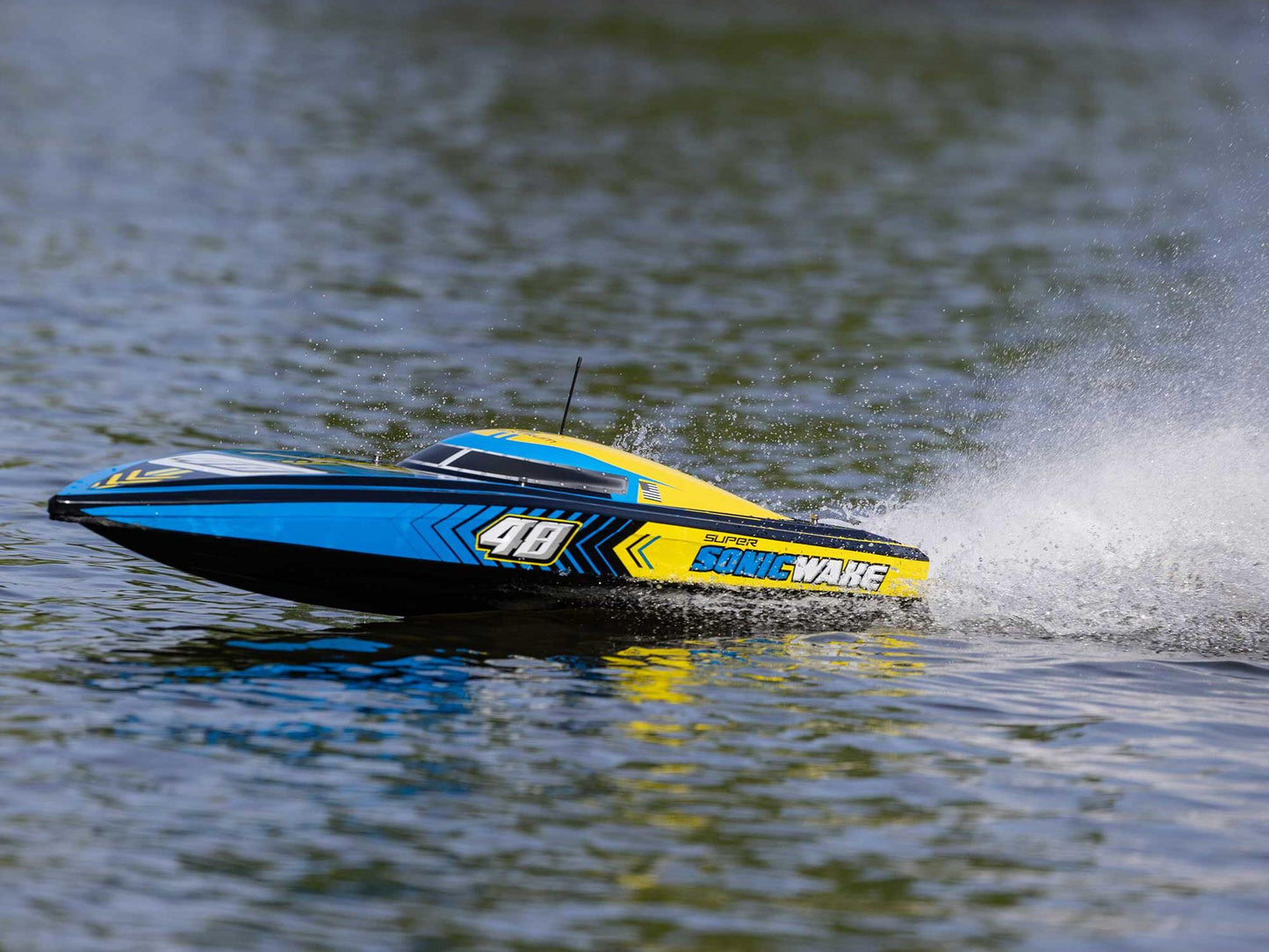 Super Sonicwake 48" 8S Self-Righting Brushless Deep-V RTR