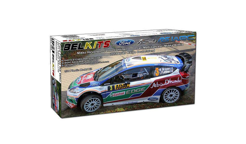 Ford Fiesta WRC Rally Car