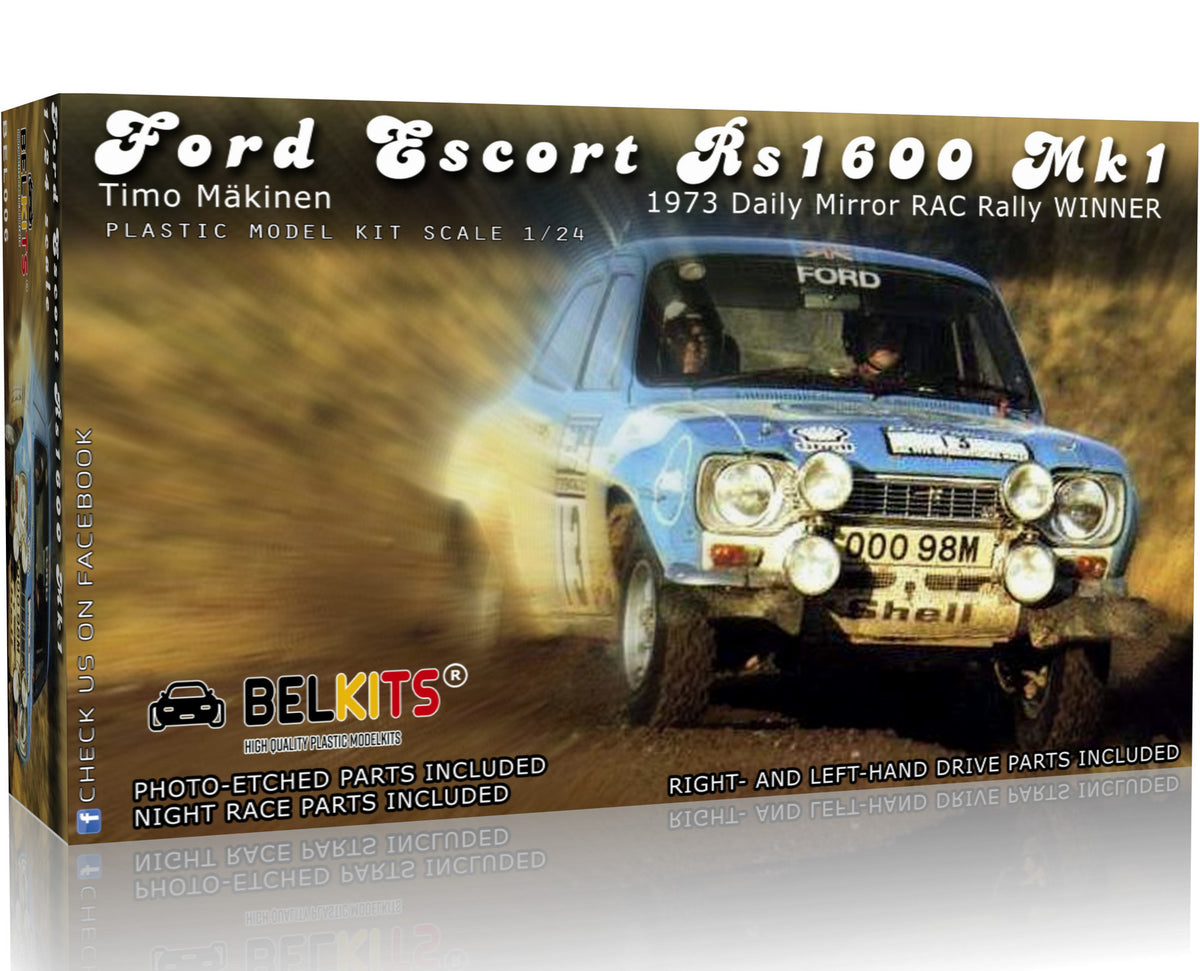 Ford Escort RS1600 Mk1 RAC 1973 Timo Mäkinen Rally Car